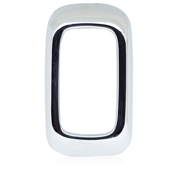 Ghiera cambio in ABS cromato lucido Ghiera cambio in ABS cromato lucido